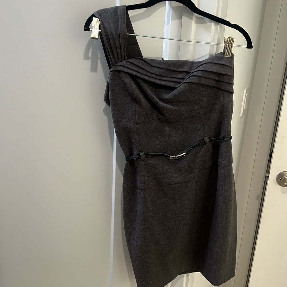 Black halo dress